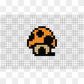 Pokemon Pixel Art Chikorita, HD Png Download - mario mushroom png