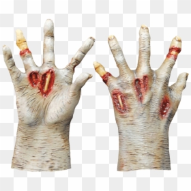 Zombie Missing Finger, HD Png Download - zombie hand png