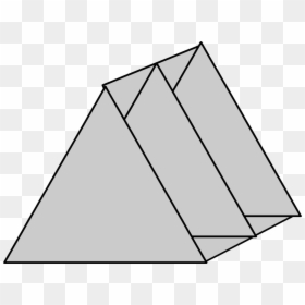 Triangle, HD Png Download - black triangle png