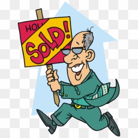 Sold Cartoon Images Free, HD Png Download - sold sign png