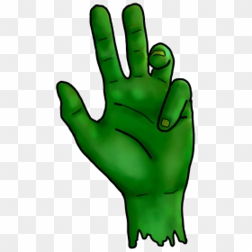 Sign, HD Png Download - zombie hand png