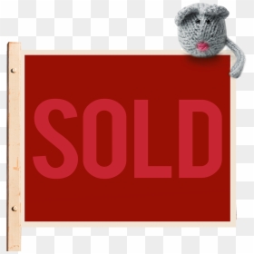 Sign, HD Png Download - sold sign png