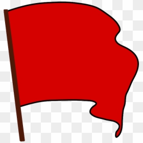 Clipart Warning Red Flag, HD Png Download - red flag png