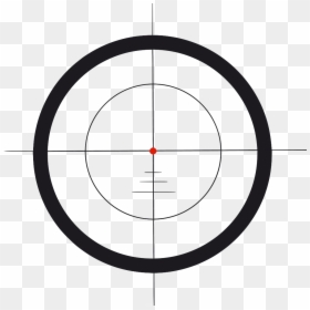 Circle, HD Png Download - sniper scope png