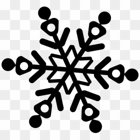 Snowflake Cartoon, HD Png Download - snowfall png