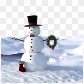 Muñecos De Nieve Imágenes, HD Png Download - snowfall png