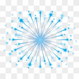 Sparkle Blue Fireworks Png, Transparent Png - sparkler png