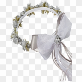 Flower, HD Png Download - silver ribbon png