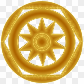 Magic Circle Yellow Png, Transparent Png - magic circle png