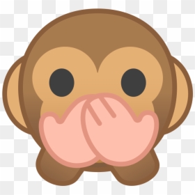 Monkey Emoji Png, Transparent Png - evil png