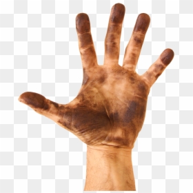 Dirty Hand, HD Png Download - mud png