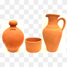 Clay Water Pots Png, Transparent Png - pot png