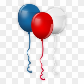 Blue Red White Balloon, HD Png Download - labor day png