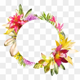 Ring Of Flowers Transparent, HD Png Download - png flower