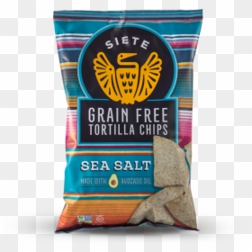 Siete Grain Free Tortilla Chips, HD Png Download - chips png