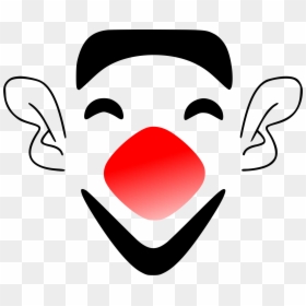 Clown Face Png, Transparent Png - laughing png