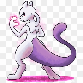 Mewtwo Mario & Luigi Style, HD Png Download - mewtwo png