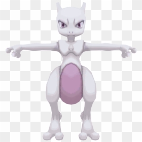 Cartoon, HD Png Download - mewtwo png
