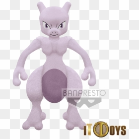 Mewtwo Strikes Back Evolution Plush, HD Png Download - mewtwo png