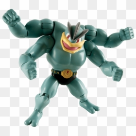 Pokemon Tomy Machamp, HD Png Download - mewtwo png
