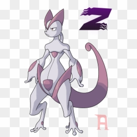 Mega Mewtwo Z Pokemon, HD Png Download - mewtwo png