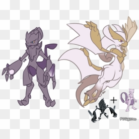 Ultra Necrozma Vs Mewtwo, HD Png Download - mewtwo png