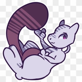 Cartoon, HD Png Download - mewtwo png