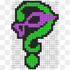 Riddler Perler Bead Pattern, HD Png Download - the riddler png