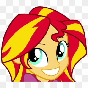 Mlp Eg Sunset Shimmer Angry, HD Png Download - dazzlings eg2 png