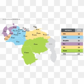 Venezuela Flag Transparent, HD Png Download - mapa venezuela png