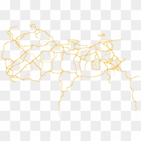 Carreteras De Venezuela - Mapa De Venezuela, HD Png Download - mapa venezuela png