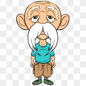 Png Old Man Cartoon, Transparent Png - old guy png