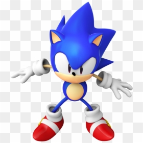 Sonic Cd Ending Pose By Blueparadoxyt-dbevf24 - Sonic De Sonic Cd, HD Png Download - sonic cd png