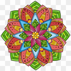 What Happens With You When You Color Mandala Coloring - Color Mandala, HD Png Download - dazzlings eg2 png