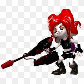 The Parody Wiki - Octoling Scarlet, HD Png Download - dazzlings eg2 png