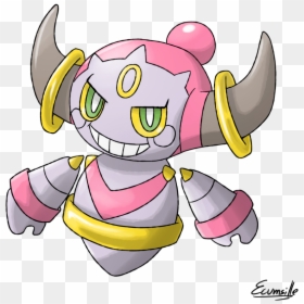 Mega Evolução Do Hoopa, HD Png Download - hoopa png
