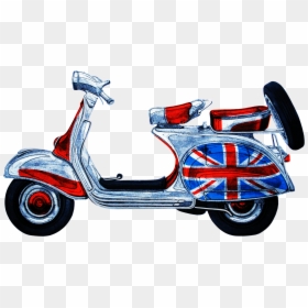 Old Scooter Png Hd, Transparent Png - illuminati .png