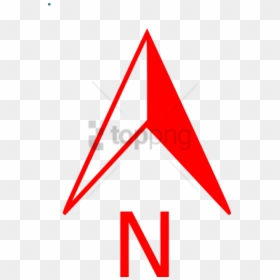Free Png North Arrow Transparent Png Image With Transparent - North Arrow Red Png, Png Download - north south east west png
