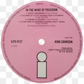 Ilps 9127 King Crimson Label - Circle, HD Png Download - king crimson png