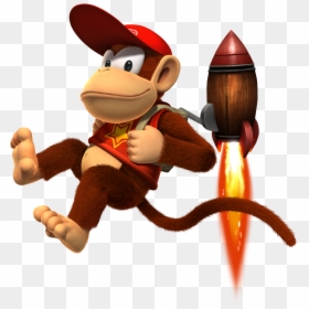 Diddy Kong Png, Transparent Png - donkey kong barrel png