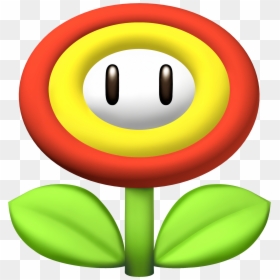 1728 X 1796 - Super Mario Fire Flower, HD Png Download - fire mario png