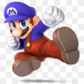 Mario Smash Bros Ultimate, HD Png Download - fire mario png