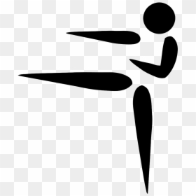 Karate Olympics Logo, HD Png Download - karate chop png