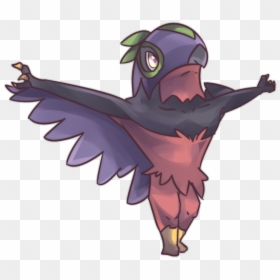 Shiny Luchabull Hawlucha Commission By Autobottesla-d9deou3 - Shiny Hawlucha Fan Art, HD Png Download - hawlucha png