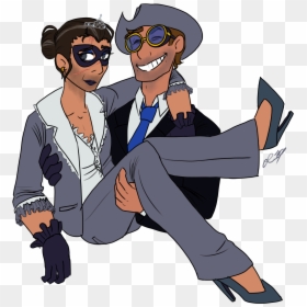 Cartoon, HD Png Download - engineer tf2 png