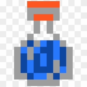 Minecraft Potion Cool Minecraft Potion Transparent - Pixel Art Minecraft Potions, HD Png Download - mine craft png