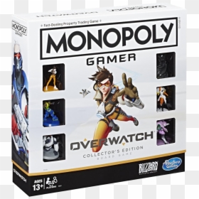 Monopoly Gamer Overwatch Collector's Edition, HD Png Download - overwatch play of the game png