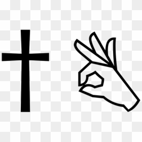 Ok Symbol Png, Transparent Png - broken cross png