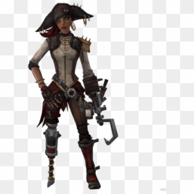 Borderlands 2 Captain Scarlett Updated By Ogloc069-d8ixmy6, HD Png Download - borderlands psycho png