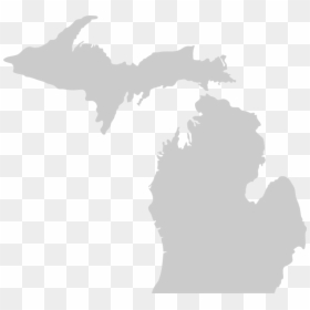 Michigan Vector - Michigan Clip Art Free, HD Png Download - michigan mitten png